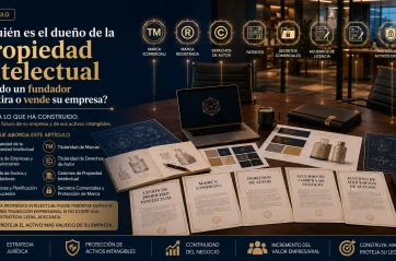 ¿Quién es el propietario de la propiedad intelectual cuando un fundador se retira o vende una empresa?